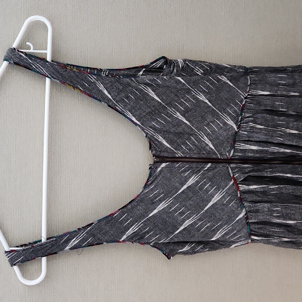 Free People New Romantics Weather Vane Ikat Dress Size 12 - Picture 6 of 15